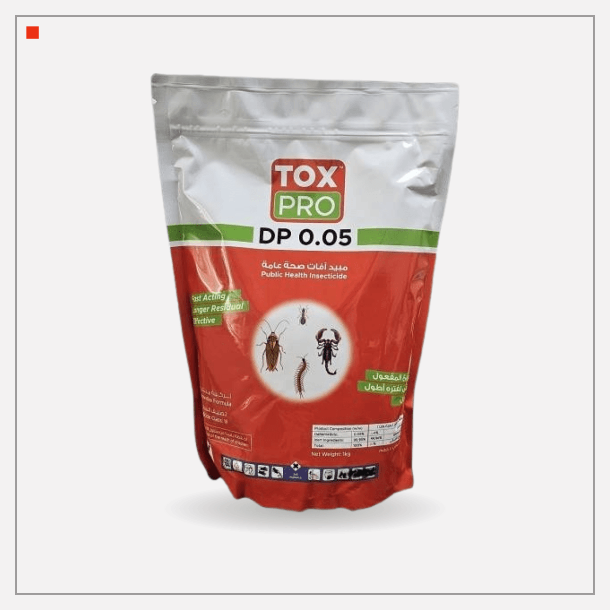 Tox (Deltamethrin DP 0.05%) Dusting Powder in Oman